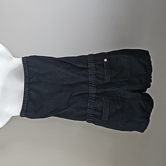 Guess lightweight Denim Short Romper with keyhole front | 2 back pockets | Sz S - Picture 4 of 8